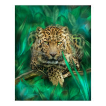 Leopard - Spirit Of Empowerment Artポスター/プリント