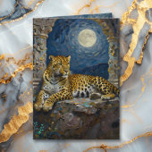 Leopard Themed | Happy Father's Day カード