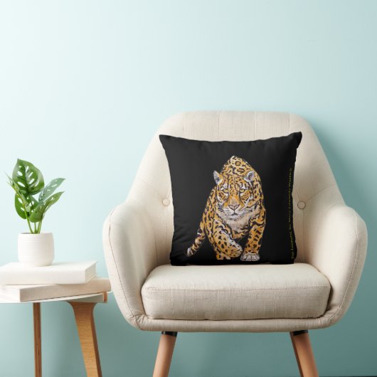 Leopard Throw Pillow クッション (椅子)