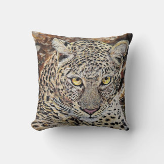 Leopard Throw Pillow Home Decor クッション