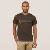 Leopard、Whatever、Leopard Print、おもしろいHipster T- Tシャツ (正面フル)