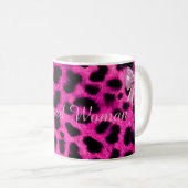 Leopard Woman mug コーヒーマグカップ (正面右)