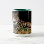 Leopardentasse ツートーンマグカップ (中央)