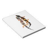 Leopardgecko Pärchen ノートパッド (アングル)