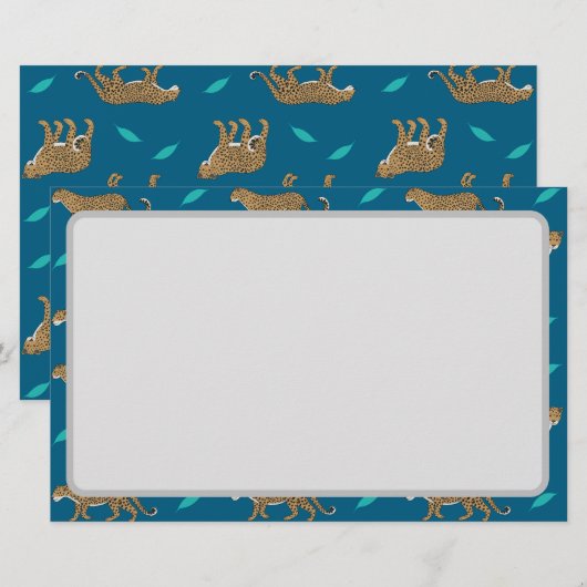 Leopards 便箋 (正面/裏面)