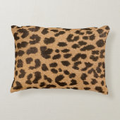 Leopartパターン アクセントクッション (裏面)