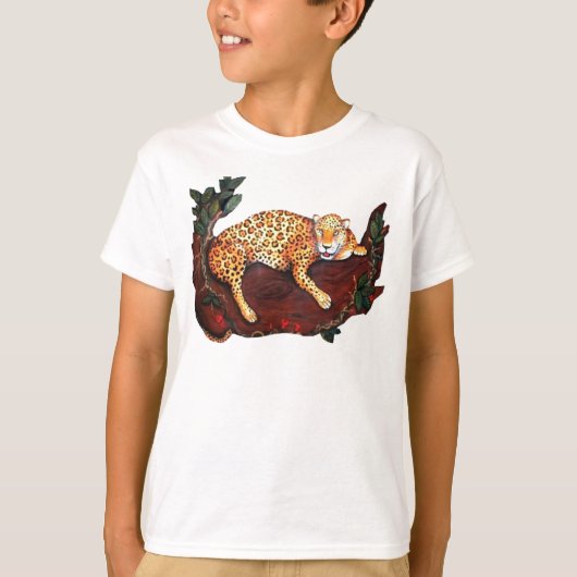 Leopoldヒョウ Tシャツ (正面)
