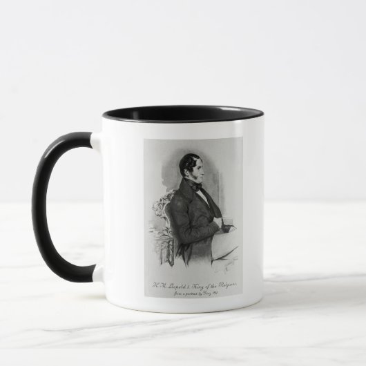 Leopold Iのベルギー人の王 マグカップ (左)
