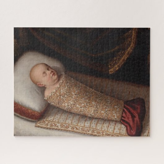 Leopoldo de’ Medici  in swaddling, Ligozzi ジグソーパズル (横)