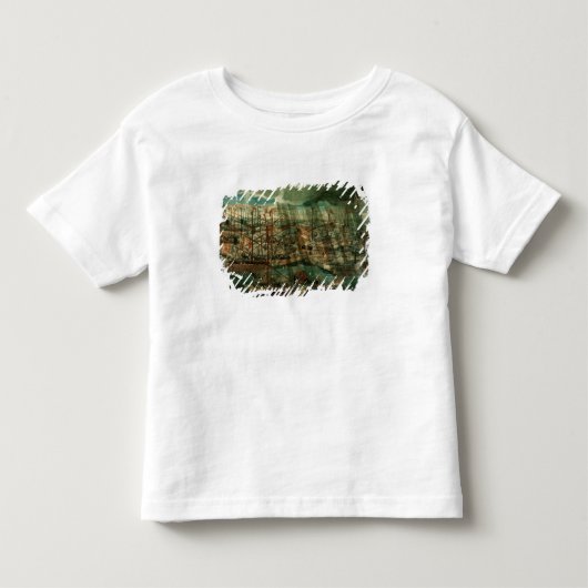 Lepantoの戦いのアレゴリー トドラーTシャツ (正面)