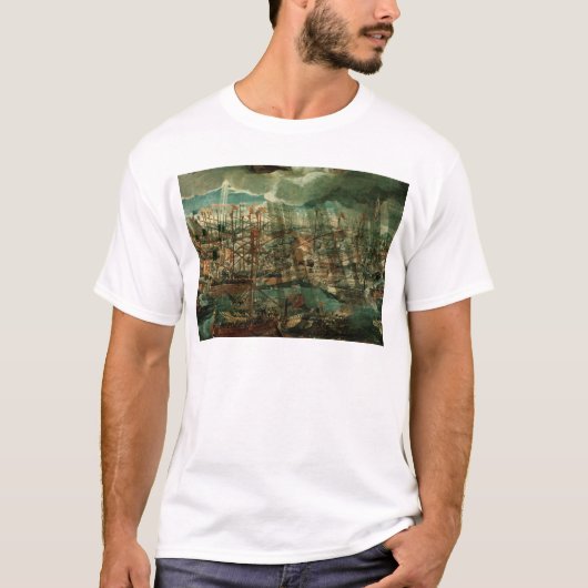Lepantoの戦いのアレゴリー Tシャツ (正面)