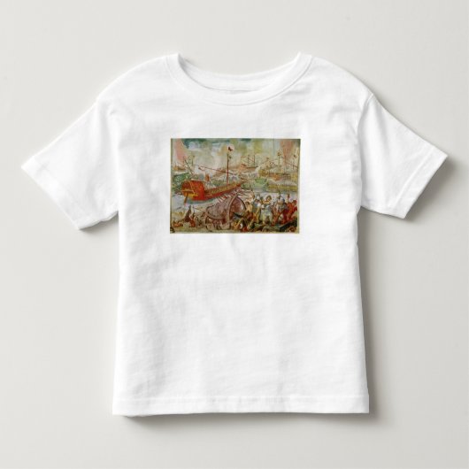 Lepantoの戦い、1571年1600年10月 トドラーTシャツ (正面)