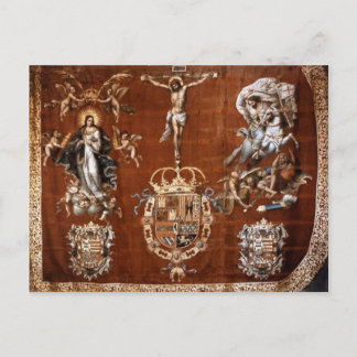 Lepantoスペインのポストカードのバナー ポストカード