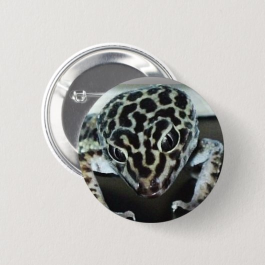 Lepardのヤモリ 缶バッジ (正面&裏面)