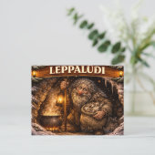 Leppaludi Icelandic Yule Lad ポストカード (スタンド正面)