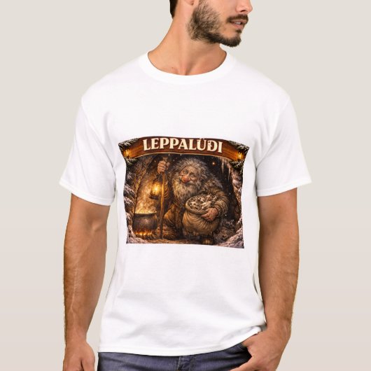 Leppaludi Icelandic Yule Lad Tシャツ (正面)