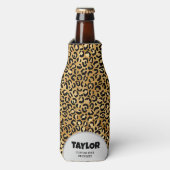 leprard Print Custom  ボトルクーラー (ボトル正面)