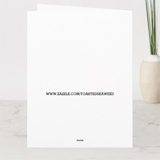 LEPRECHAN & RAINBOW ST.PATRICK'S DAY BIG CARDS カード (裏面)