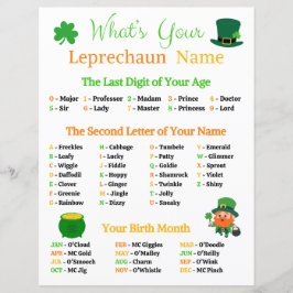 Leprechaunの名前ゲームとは