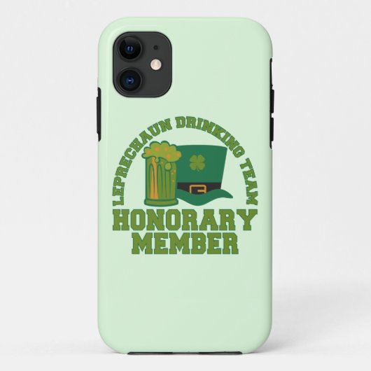Leprechaun飲むチームiPhoneケース Case-Mate iPhoneケース (裏面)