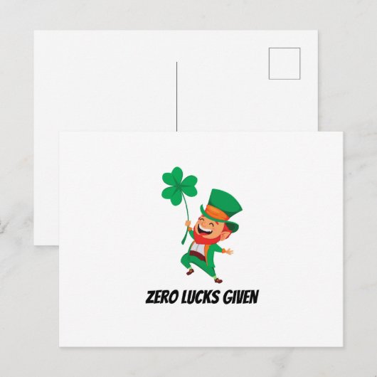 Leprechaun ポストカード (正面/裏面)