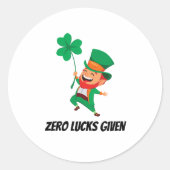 Leprechaun ラウンドシール (正面)