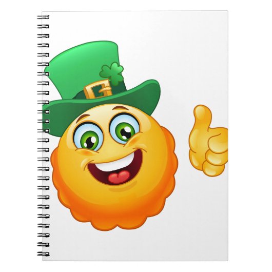 leprechaun emoji ノートブック (正面)