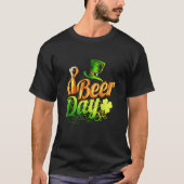 Leprechaun Hat Beer Day On St Patricks Day Tシャツ (正面)