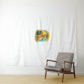 Leprechaun Lab - St. Patrick's Day Dog タペストリー (インサイチュ(横))