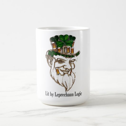 Leprechaun Lantern Mischief T-Shirt  コーヒーマグカップ (中央)