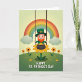 Leprechaun Luck Vector Art Card カード (正面)