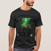 Leprechaun Made Me Do It Happy St Patrick's Day Ir Tシャツ (正面)