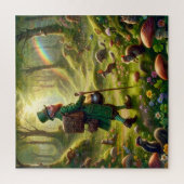 Leprechaun Pot of Gold Pursuit ジグソーパズル (縦)