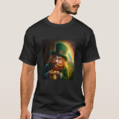 Leprechaun Pot of Gold Rainbow St Patrick's Day Lu Tシャツ (正面)