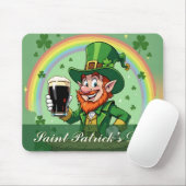 Leprechaun’s Cheers Beneath the Rainbow マウスパッド (マウス)
