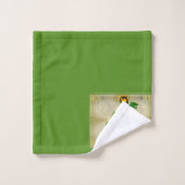 Leprechaun Shamrock "Happy St. Patrick's" バスタオルセット (ウォッシュタオル)