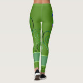 Leprechaun Shamrock Leggings レギンス (裏面)