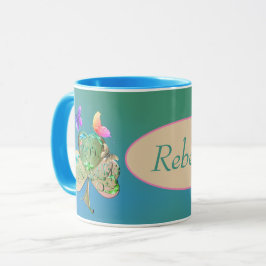Leprechaun Shamrock St. Patrick's w/Name Mug マグカップ