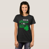 Leprechaun Short Person St Patricks Day  Drinking  Tシャツ (正面フル)