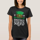 Leprechaun Squad St Patricks Day Boys Kids Men Cos Tシャツ (正面)