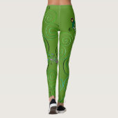 Leprechaun St. Patrick's Leggings レギンス (裏面)