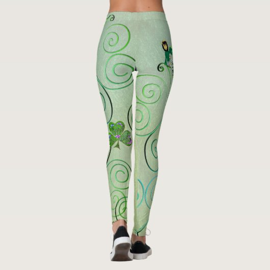 Leprechaun St. Patrick's Leggings レギンス (裏面)