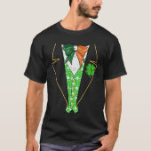Leprechaun Tuxedo Irish Costume Saint Patricks Day Tシャツ (正面)