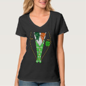 Leprechaun Tuxedo Irish Costume Saint Patricks Day Tシャツ (正面)