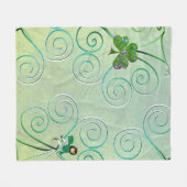 Leprechaun Women's  フリースブランケット (正面(横))