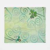 Leprechaun Women's  フリースブランケット (正面(横))