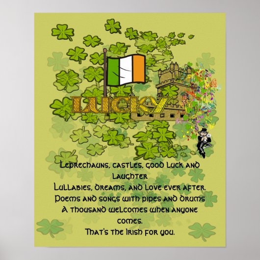 Leprechauns, Castles, Good Luck and Laughter ポスター (正面)