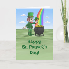 Leprechauns Happy St. Patrick's Day  カード
