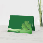 Leprechauns St Patrick's Day文字+写真HGC4を追加 カード (裏面)