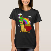 Leprechuan German Shepherd Tシャツ (正面)